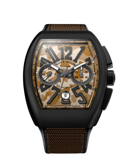 Часы Franck Muller Vanguard Camouflage V_45_CC_DT_CAMOU-sable
